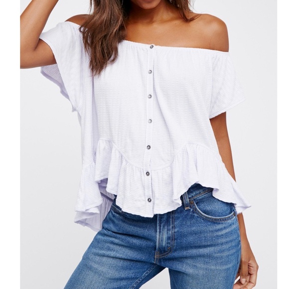Free People Tops - Free people mint julep tee